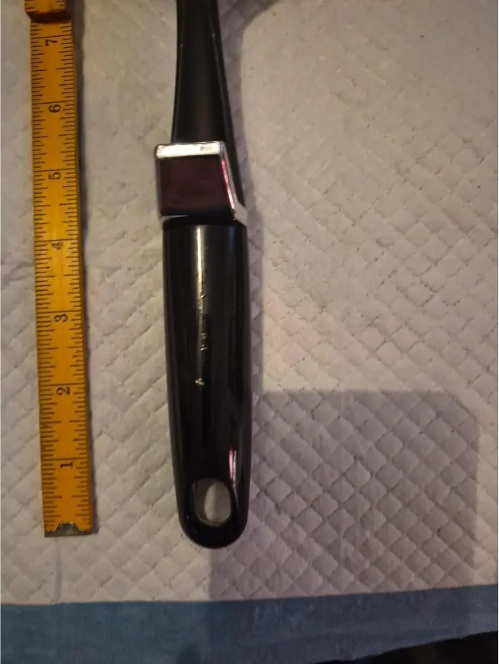 FARBERWARE  BLACK NYLONPLASTIC  SPATULA TURNER FLIPPER UTENSIL WITH STAND 12.5